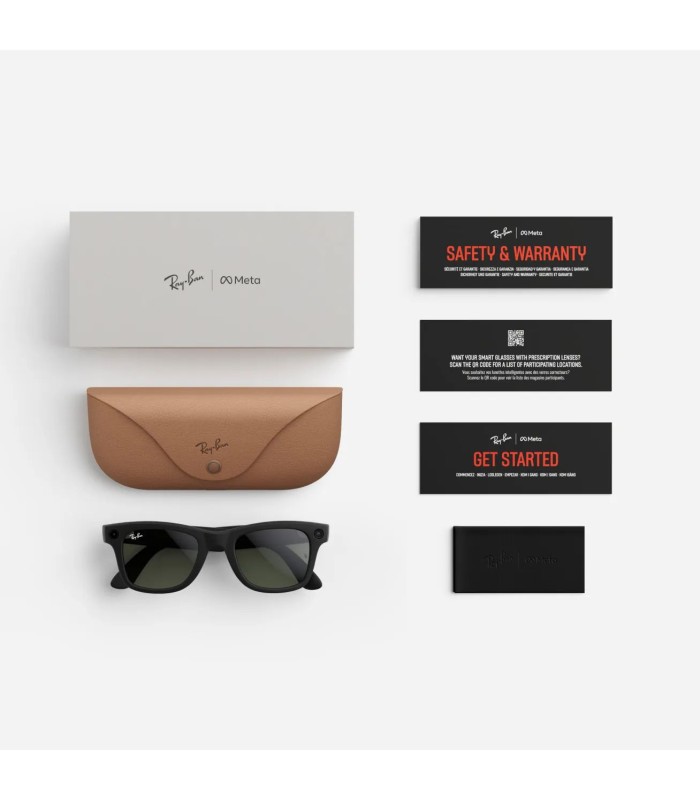 عینک هوشمند ری بن متا مدل Ray-Ban Meta Wayfarer | رنگ مشکی مات