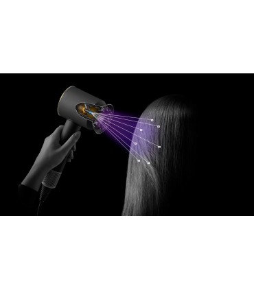 سشوار هوشمند دایسون مدل Dyson Supersonic Nural HD16 Red Velvet/Gold (زرشکی/طلایی)