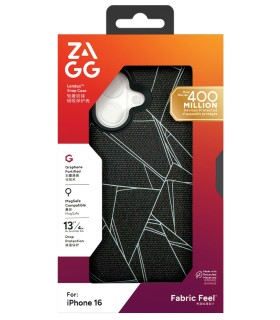 قاب مگ‌سیف آیفون زگ مدل ZAGG London Snap Case مناسب برای آیفون ۱۶