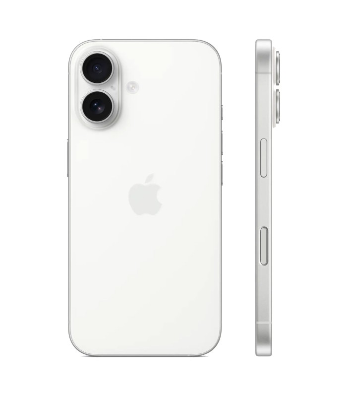 گوشی موبایل اپل مدل آیفون ۱۶ | iPhone 16 - ظرفیت 256 گیگابایت رنگ سفید - گارانتی ۱۸ ماهه شرکتی - دارای کد رجیستری - نات اکتیو