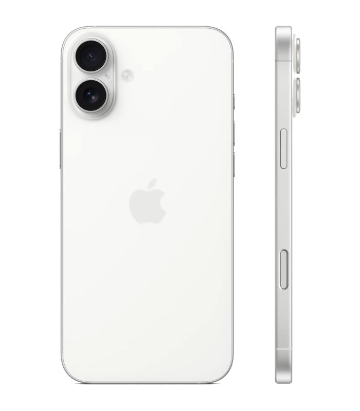 گوشی موبایل اپل مدل آیفون ۱۶ پلاس | iPhone 16 Plus - ظرفیت 256 گیگابایت رنگ سفید - گارانتی ۱۸ ماهه شرکتی - دارای کد رجیستری - نات اکتیو