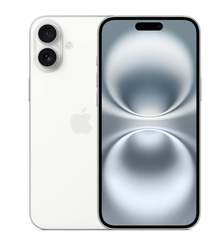 گوشی موبایل اپل مدل آیفون ۱۶ پلاس | iPhone 16 Plus - ظرفیت 256 گیگابایت رنگ سفید - گارانتی ۱۸ ماهه شرکتی - دارای کد رجیستری - نات اکتیو