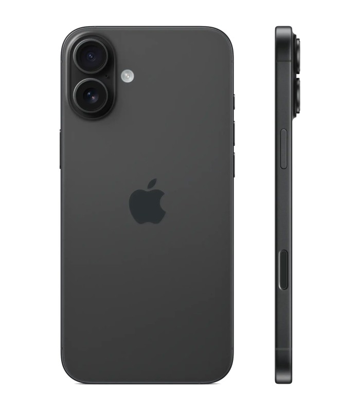 گوشی موبایل اپل مدل آیفون ۱۶ پلاس | iPhone 16 Plus - ظرفیت 512 گیگابایت رنگ مشکی - گارانتی ۱۸ ماهه شرکتی - دارای کد رجیستری - نات اکتیو