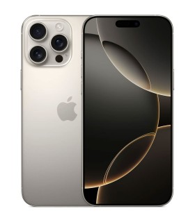 گوشی موبایل اپل مدل آیفون ۱۶ پرو مکس | iPhone 16 Pro Max - ظرفیت 256 گیگابایت رنگ تیتانیوم - گارانتی ۱۸ ماهه شرکتی