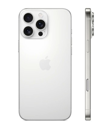 گوشی موبایل اپل مدل آیفون ۱۶ پرو مکس | iPhone 16 Pro Max - ظرفیت 256 گیگابایت رنگ تیتانیوم سفید - گارانتی ۱۸ ماهه شرکتی - دارای کد رجیستری - نات اکتیو