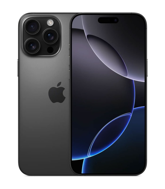 گوشی موبایل اپل مدل آیفون ۱۶ پرو مکس | iPhone 16 Pro Max - ظرفیت 256 گیگابایت رنگ تیتانیوم مشکی - گارانتی ۱۸ ماهه شرکتی - دارای کد رجیستری - نات اکتیو