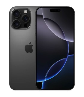 گوشی موبایل اپل مدل آیفون ۱۶ پرو مکس | iPhone 16 Pro Max - ظرفیت 512 گیگابایت رنگ تیتانیوم مشکی - گارانتی ۱۸ ماهه شرکتی - دارای کد رجیستری - نات اکتیو