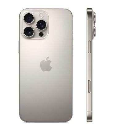 گوشی موبایل اپل مدل آیفون ۱۶ پرو مکس | iPhone 16 Pro Max - ظرفیت 1 ترابایت رنگ تیتانیوم - گارانتی ۱۸ ماهه شرکتی - دارای کد رجیستری - نات اکتیو