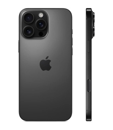 گوشی موبایل اپل مدل آیفون ۱۶ پرو مکس | iPhone 16 Pro Max - ظرفیت 1 ترابایت رنگ تیتانیوم مشکی - گارانتی ۱۸ ماهه شرکتی - دارای کد رجیستری - نات اکتیو