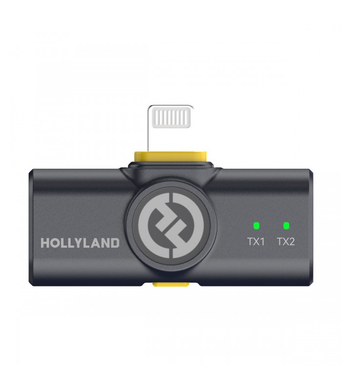 میکروفون بی‌سیم هالی‌لند پک کمبو مدل Hollyland LARK M2 DUO Combo | رنگ مشکی - همراه با گارانتی شرکتی