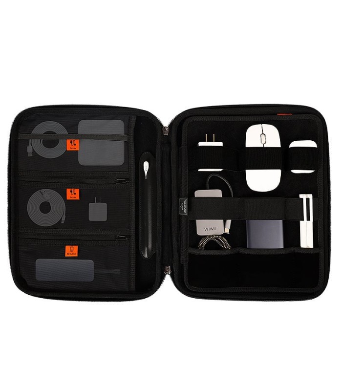 کیف پارالل ویوو مدل WIWU Parallel Hardshell Bag | رنگ مشکی