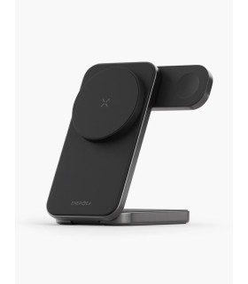 شارژر بی‌سیم ۳ در ۱ انرژیا مدل Energea MagTrio Plus | رنگ مشکی