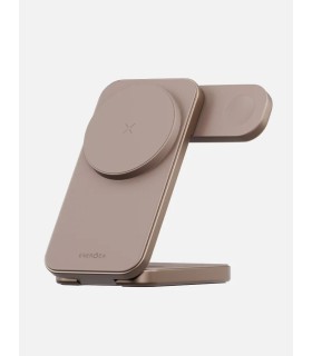 شارژر بی‌سیم ۳ در ۱ انرژیا مدل Energea MagTrio Plus | رنگ طلایی