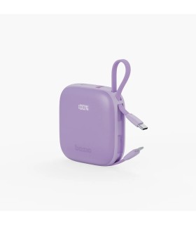 پاوربانک ۱۰ هزار بازیک انرژیا مدل Bazic Fusion 4 in 1 | رنگ بنفش