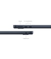 مک‌بوک ۱۳ اینچی اپل مدل MacBook Air M3 MXCV3 - رنگ میدنایت