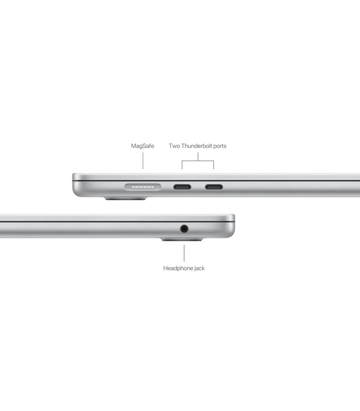 مک‌بوک ۱۵ اینچی اپل مدل MacBook Air M3 MC9J4 - رنگ نقره‌ای