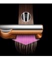 سشوار و صاف‌کننده مو دایسون مدل Dyson Airstrait HT01- Red Velvet/Gold (زرشکی/طلایی)