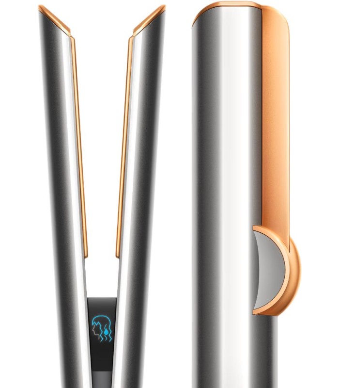سشوار و صاف‌کننده مو دایسون مدل Dyson Airstrait HT01-Nickel/Copper (نقره‌ای/مسی)