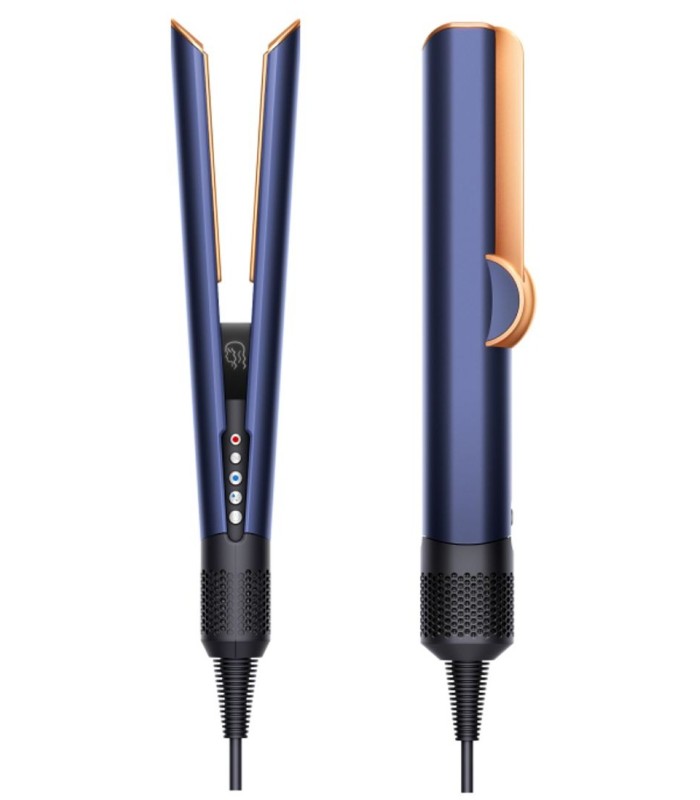 سشوار و صاف‌کننده مو دایسون مدل Dyson Airstrait HT01-Prussian Blue/Rich Copper (سرمه‌ای/مسی)