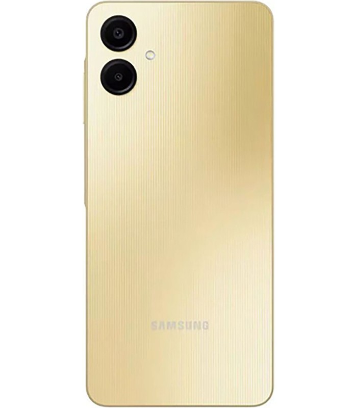 گوشی موبایل سامسونگ مدل Samsung Galaxy A06 رم-ظرفیت ۴-۶۴ گیگابایت | رنگ طلایی