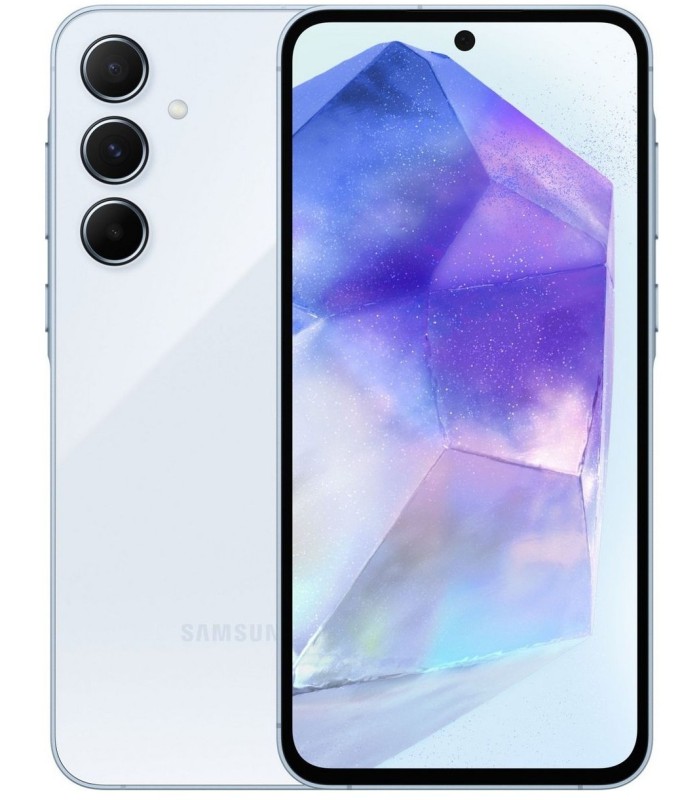 گوشی موبایل سامسونگ مدل Samsung GALAXY A55 رم-ظرفیت ۸-۲۵۶ گیگابایت | رنگ آبی یخی