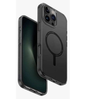 قاب آیفون مگ‌سیف یونیک مدل UNIQ Clario مناسب برای آیفون ۱۶ پرو | رنگ مشکی