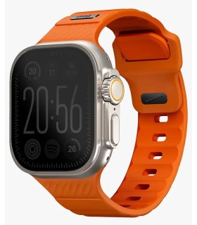 بند اپل واچ  یونیک مدل UNIQ Stride | رنگ نارنجی سازگار با ۴۲-۴۴-۴۵-۴۹ میلی‌متری