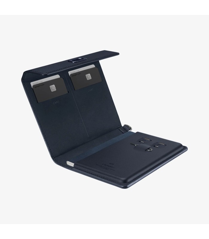 کیف پاسپورت اسپیگن مدل Spigen Passport Holder - رنگ آبی