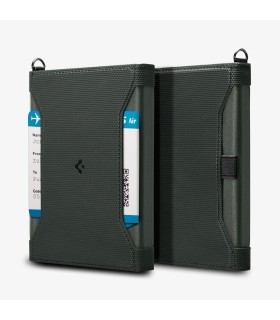 کیف پاسپورت اسپیگن مدل Spigen Passport Holder - رنگ سبز