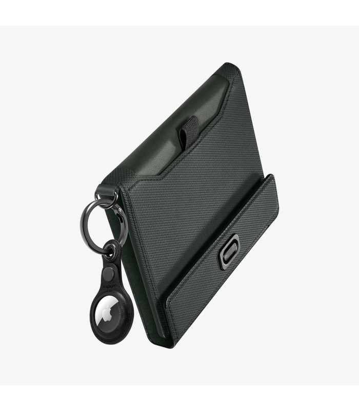 کیف پاسپورت اسپیگن مدل Spigen Passport Holder - رنگ سبز