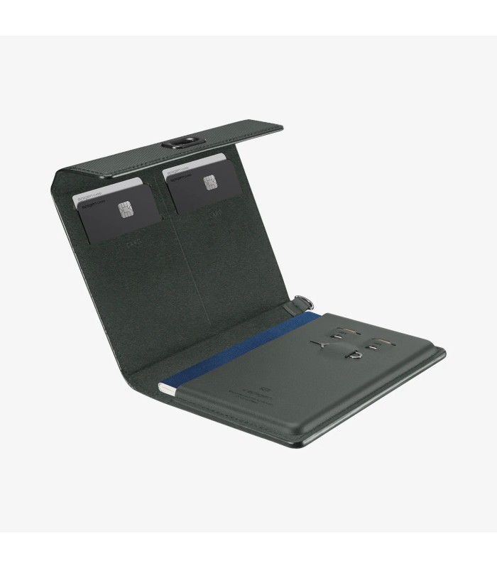 کیف پاسپورت اسپیگن مدل Spigen Passport Holder - رنگ سبز