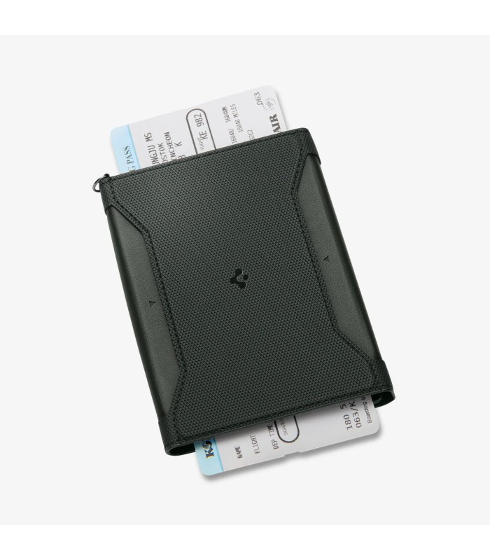 کیف پاسپورت اسپیگن مدل Spigen Passport Holder - رنگ سبز