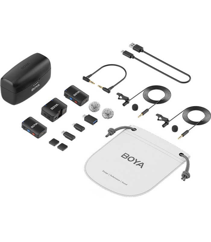 میکروفون بی‌سیم دو کاربره بویا مدل BOYA BOYAMIC 2-Person