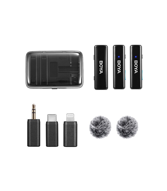 میکروفون بی‌سیم دو کاربره بویا مدل BOYA BOYALINK 2-Person