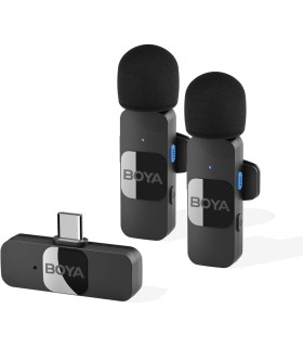 میکروفون بی‌سیم دو کاربره بویا مدل BOYA BY-V20 USB-C