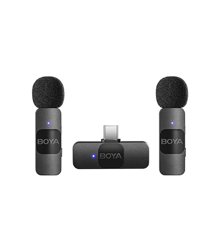 میکروفون بی‌سیم دو کاربره بویا مدل BOYA BY-V20 USB-C