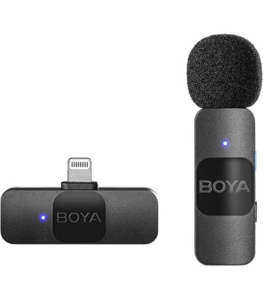 میکروفون بی‌سیم تک کاربره بویا مدل BOYA BY-V1 Lightning