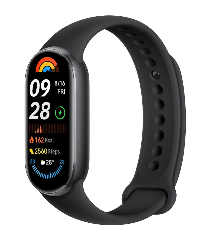 مچ بند هوشمند شیائومی مدل Xiaomi Smart Band 9 رنگ مشکی - نسخه گلوبال