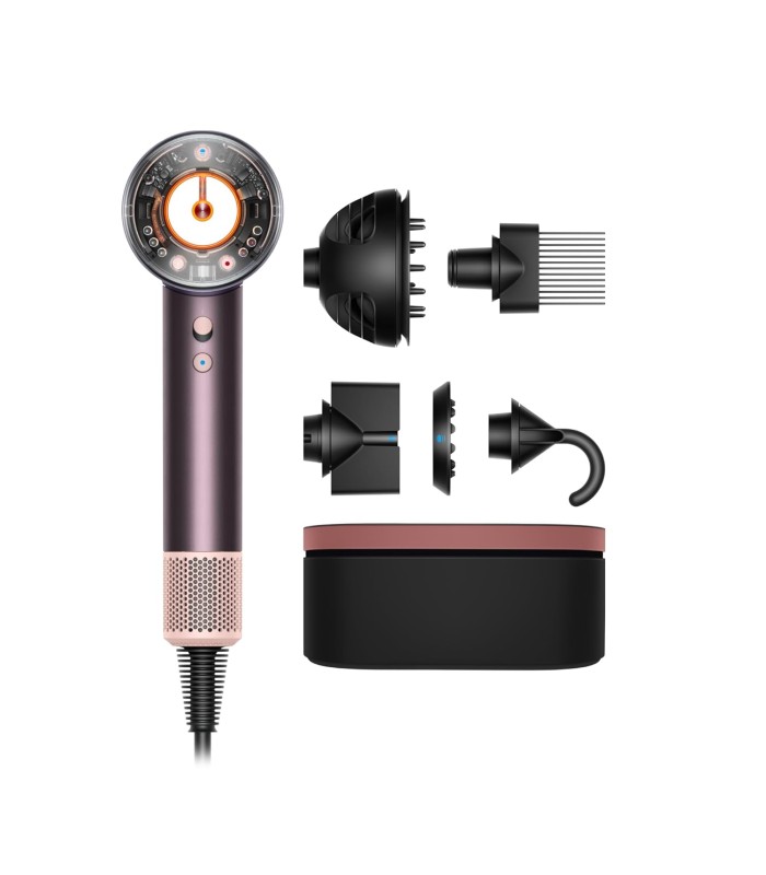 سشوار هوشمند دایسون مدل Dyson Supersonic Nural HD16 Jasper/Plum (بنفش/صورتی)