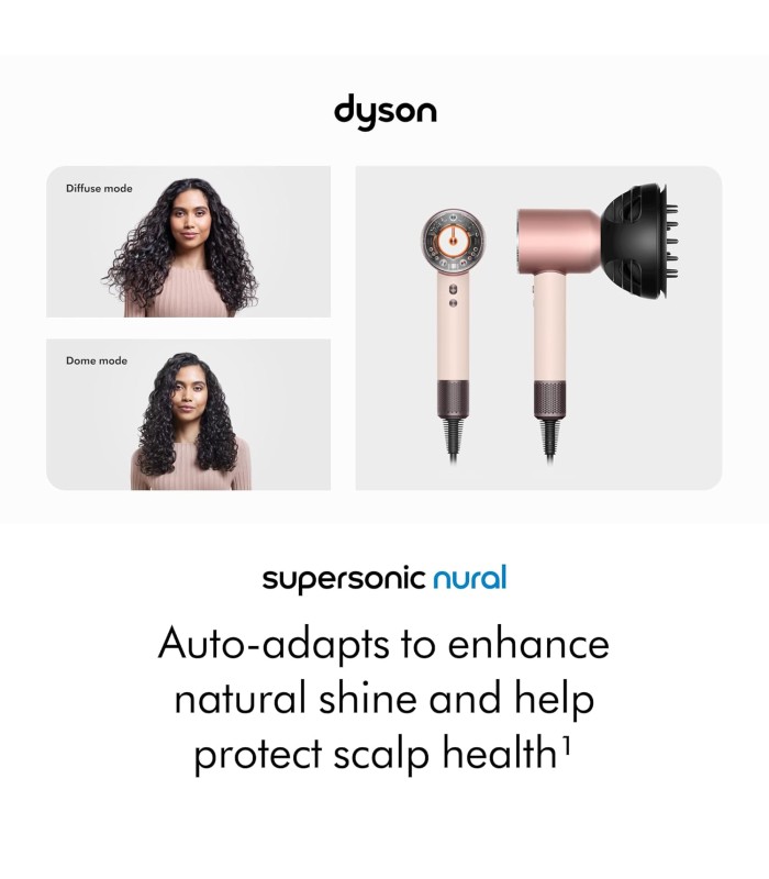 سشوار هوشمند دایسون مدل Dyson Supersonic Nural HD16 Jasper/Plum (بنفش/صورتی)