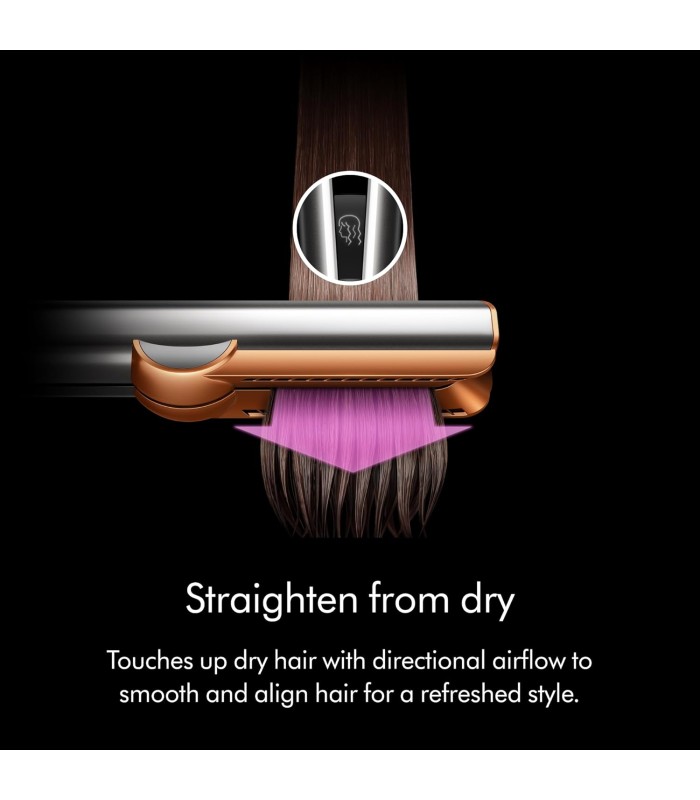 سشوار و صاف‌کننده مو دایسون مدل Dyson Airstrait HT01- Jasper/Plum (بنفش/صورتی)