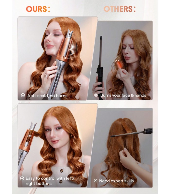 فر کننده مو شیگلم مدل Sheglam It-Curl One-Touch Instant Curler-سایز ۳۲ میلی‌متر