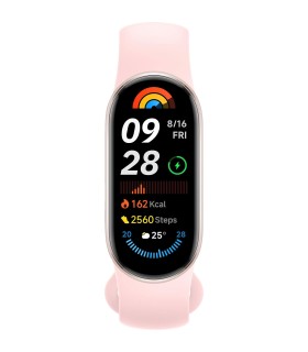 مچ بند هوشمند شیائومی مدل Xiaomi Smart Band 9 رنگ صورتی - نسخه گلوبال