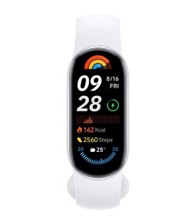 مچ بند هوشمند شیائومی مدل Xiaomi Smart Band 9 رنگ نقره ای - نسخه گلوبال