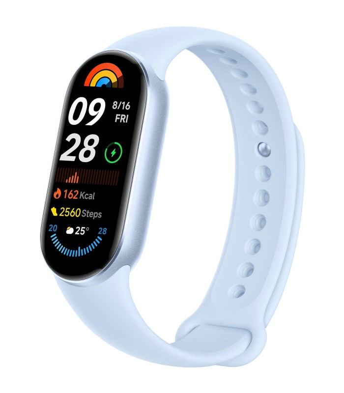 مچ بند هوشمند شیائومی مدل Xiaomi Smart Band 9 رنگ آبی - نسخه گلوبال
