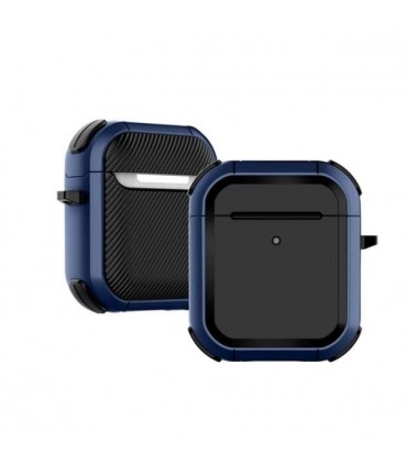 کیس محافظ ایرپادز نسل اول و دوم مدل Eggshell Defender رنگ آبی