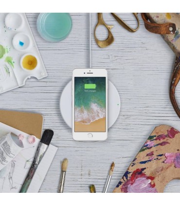 پایه شارژ ۷.۵ وات بی سیم بلکین – Belkin Boost Up Wireless Charging PAD مدل F7U027drWHT