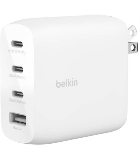 شارژر دیواری ۱۱۲ وات و۴ پورت بلکین Belkin BoostCharge 4-Port GaN Wall Charger 112w - مدل WCH017