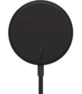 شارژر بی‌سیم مگ‌سیف بلیکن Belkin Boost Charge Magnetic Portable - مدل WIA005 - مشکی