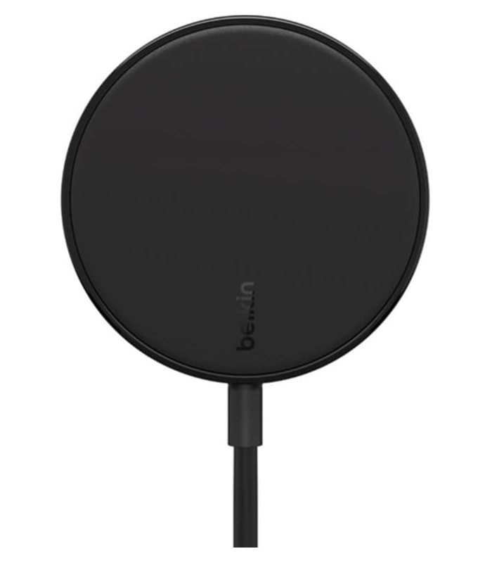 شارژر بی‌سیم مگ‌سیف بلیکن Belkin Boost Charge Magnetic Portable - مدل WIA005 - مشکی